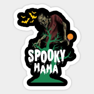 Zombie Mode: Wake Me Up After Halloween Sticker